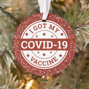 Ich Got meinen Covid-19-Impfstoff Ornament