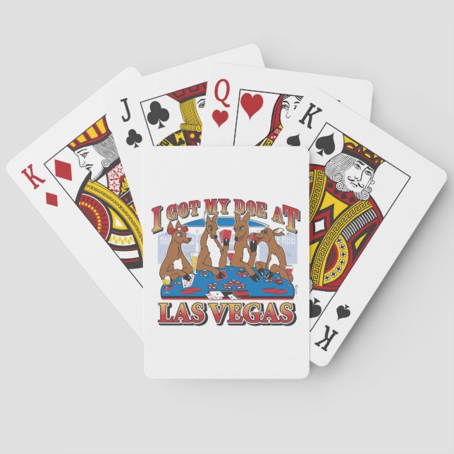 Ich got meinen Dot bei Las Vegas Spielkarten (Rückseite)