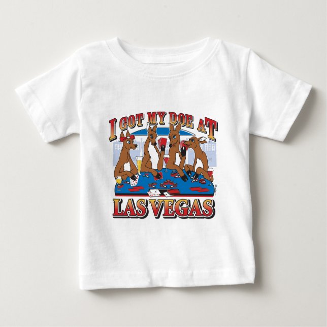 Ich got meinen Hund in Las Vegas Baby T-shirt (Vorderseite)