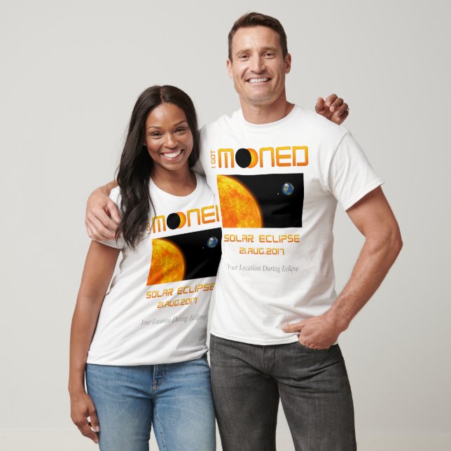 Ich Got "Mooned" (Solar Eclipse) T-Shirt (Unisex)