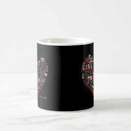 Ich got stärkeres - Herz Tasse