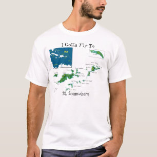 Ich got, um zu St. irgendwo zu fliegen T-Shirt