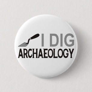 Ich grabe Archäologie Button