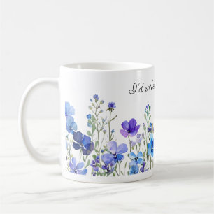 Ich gräbe lieber die Aquarellfarbe Kaffeetasse