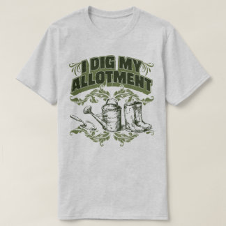 Ich grabe meinen T-Shirt