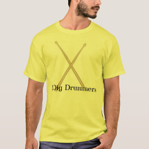 Ich grabe Schlagzeuger T-Shirt