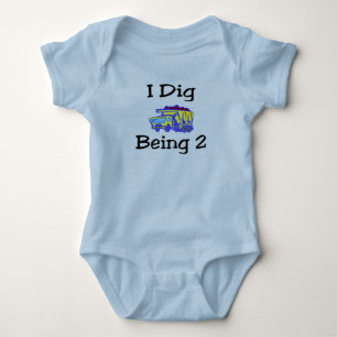 Ich grabe Sein 2 Baby Strampler