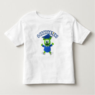 Ich graduierte! Kleinkind-T - Shirt Gummibar
