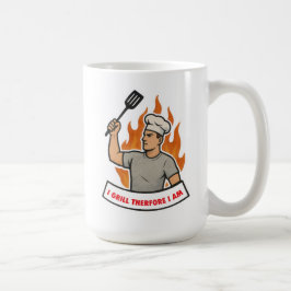 Ich grille, also bin ich lustig für Vater Ehemann Kaffeetasse