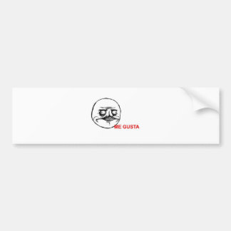 Ich Gusta Autoaufkleber