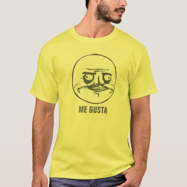 Ich Gusta Gewohnheits-T - Shirts (Vorderseite)
