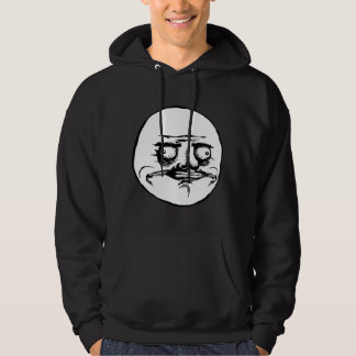 Ich Gusta Raserei-Gesicht Meme Hoodie