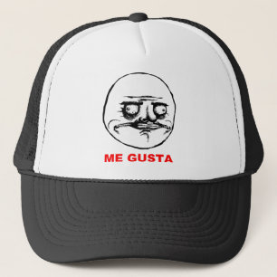 Ich Gusta Raserei-Gesicht Meme Truckerkappe
