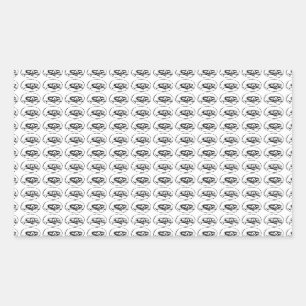 Ich Gusta Rechteckiger Aufkleber