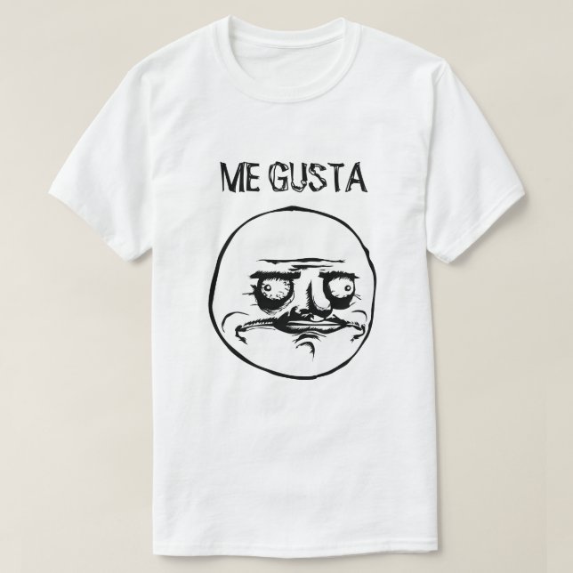 ICH GUSTA (WEISS) T-Shirt (Design vorne)