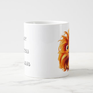 Ich hab meine eigenen Probleme – Sag’s mit Stil! Jumbo-Tasse