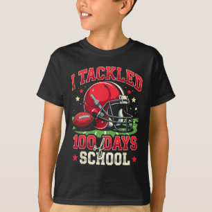 Ich habe 100 Schultage 100 Tage Fußball am Tag bew T-Shirt