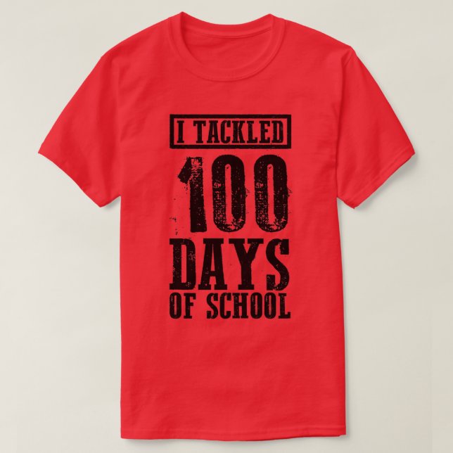 Ich habe 100 Schultage abgehalten 15 T-Shirt (Design vorne)