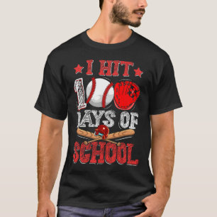 Ich habe 100 Schultage erreicht Bysebyll Byt 100. T-Shirt