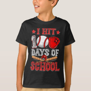 Ich habe 100 Schultage erreicht Bysebyll Byt 100. T-Shirt