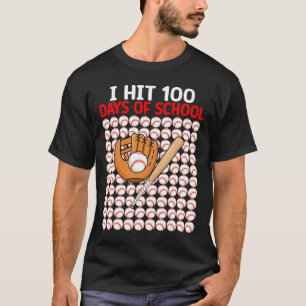 Ich habe 100 Schultage erreicht Bysebyll Byt Junge T-Shirt