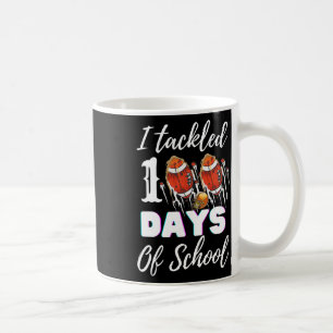 Ich habe 100 Tage des Schul-Football-Jungen 100. T Kaffeetasse