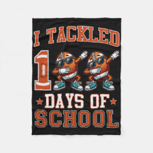Ich habe 100 Tage des Schul-Fußball-Dabbing 100 t Fleecedecke