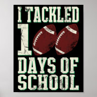 Ich habe 100 Tage des Themas "Football" in Schulen