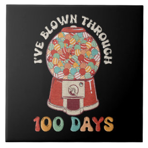 Ich habe 100 Tage durchlebt Fliese