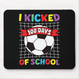 Ich habe 100 Tage Fußball-Sport-Kinder-Clic in der Mousepad