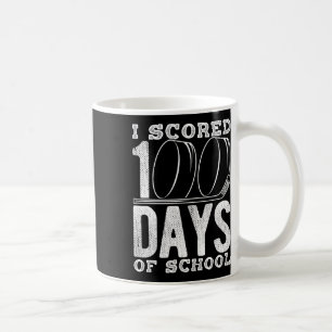 Ich habe 100 Tage Hockey-Schule absolviert  Kaffeetasse