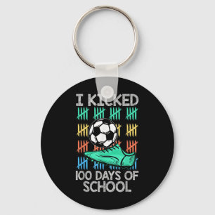 Ich habe 100 Tage lang die Spiele für den Schulsoc Schlüsselanhänger