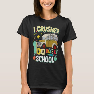 Ich habe 100 Tage Schulbus Idee Schüler-Lehrer zer T-Shirt