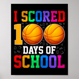 Ich habe 100 Tage Schule Bastelstudentin bekommen Poster