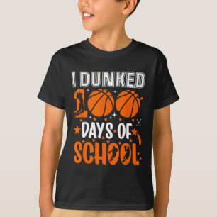 Ich habe 100 Tage Schule getunkt Sketll 100. Tag L T-Shirt