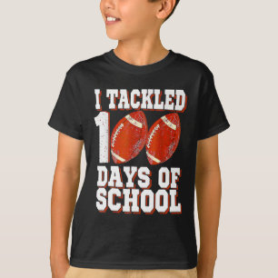 Ich habe 100 Tage Schulfußball bis zum 100. T-Shirt
