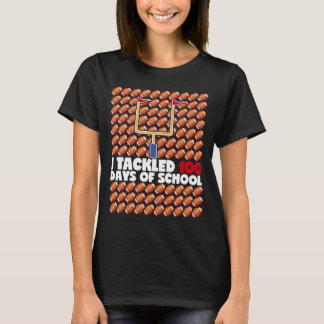 Ich habe 100 Tage Schulfußball bis zum 100. T-Shirt