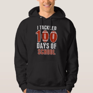 Ich habe 100 Tage Schulfußball für Jungs & G Hoodie