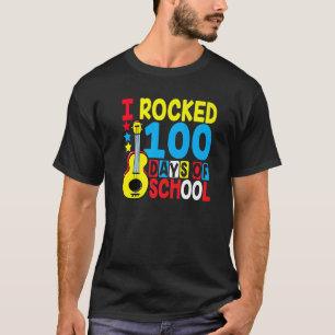 Ich habe 100 Tage Schulgitarre-Musik gerockt 100.  T-Shirt