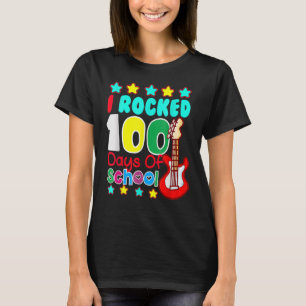 Ich habe 100 Tage Schulgitarre-Musik gerockt 100.  T-Shirt