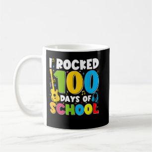 Ich habe 100 Tage Schulgitarrenmusik gerockt Kaffeetasse