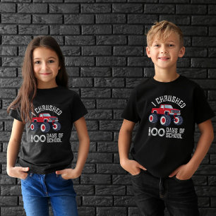 Ich habe 100 Tage Schulmonster LKW gejagt T-Shirt