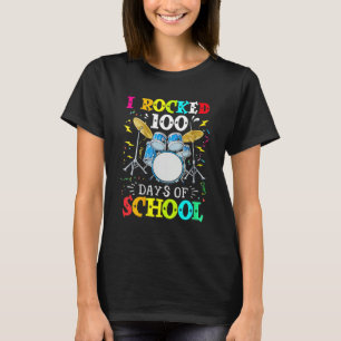 Ich habe 100 Tage Schultränke gerockt T-Shirt