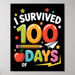 Ich habe 100 Tage überlebt, Schule, Kinder, Lehrer Poster