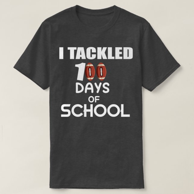 Ich habe 100 Tage zurückgelegt 8 T-Shirt (Design vorne)