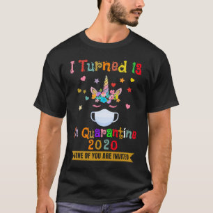 Ich habe 13 in Quarantine 2020 13. Geburtstagstee  T-Shirt