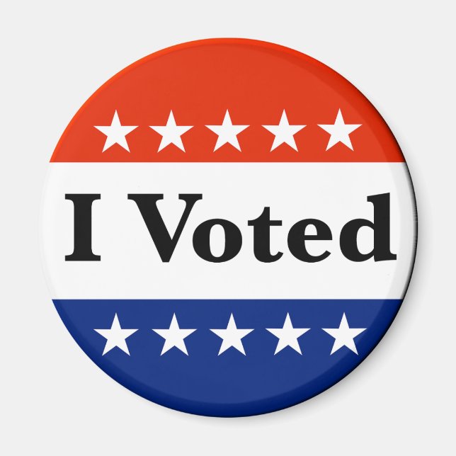 Ich habe 2026 gewählt magnet (Vorne)