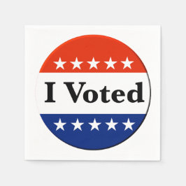 Ich habe 2026 gewählt serviette