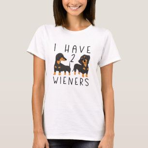 Ich habe 2 Dackeln T-Shirt