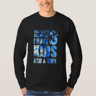 Ich habe 3 Kinder und eine Ehefrau Vater Papa Pop  T-Shirt